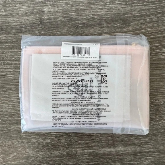 Burberry Light Pink Cosmetic Bag - Picture 2 of 3